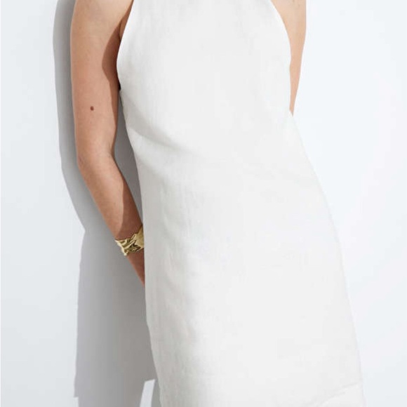 NWT & Other Stories a line linen dress size 4 - Picture 2 of 5